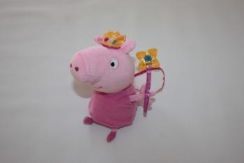 Peluche Peppa Pig Princesse Peppa 17 cm TY