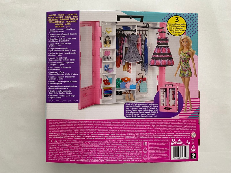 Barbie Accessoire Barbie Fashionistas Le Dressing de Rêve de Barbie