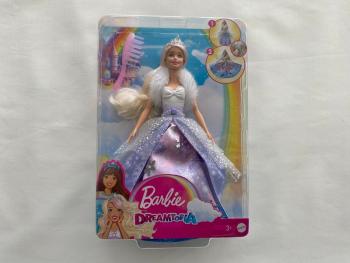 Poupée Barbie Princesse flocons bleue marine Dreamtopia Mattel - Article Neuf