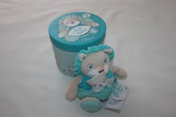 Doudou lion Soft Cuddles Chicco - Article Neuf