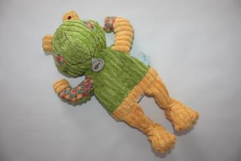 Doudou marionnette patchwork grenouille Baby Nat