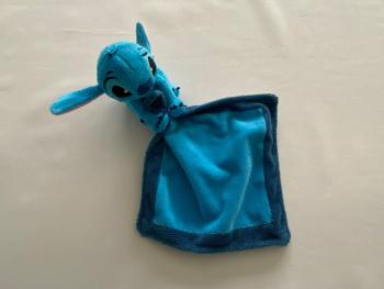 -Doudou mouchoir Stitch bleu Disney