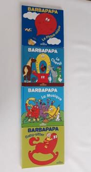 Lot de 4 livres Barbapapa Dragon d'or