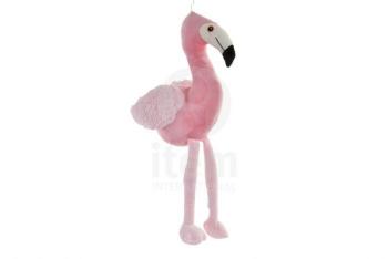 Peluche flamant rose  57 cm - Article Neuf