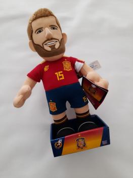 Poupluche Sergio Ramos 25 cm - Equipe d'Espagne - Article Neuf