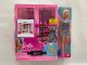 Barbie Le Dressing de Rêve rose et poupée blonde Mattel - Article Neuf