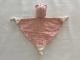 Doudou plat ours rose triangle Simba Toys