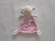 Doudou plat mouton rose Babydream