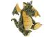 Peluche dragon vert 28 cm - Article Neuf
