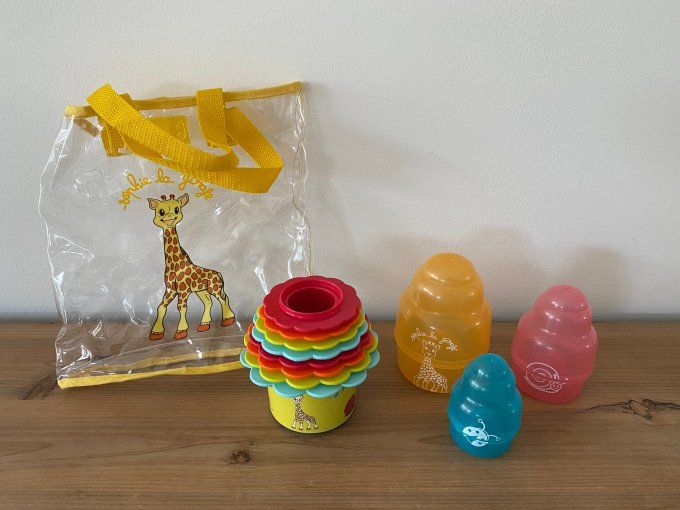 Sac cadeau Sophie la Girafe Vulli d'occasion 