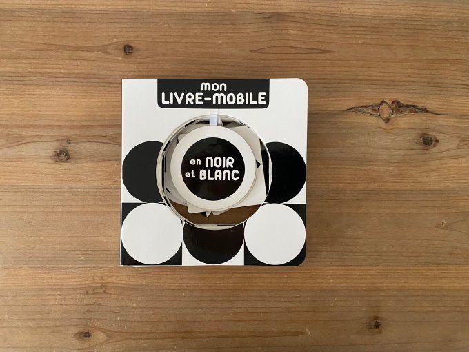 Livre mon livre-mobile en noir et blanc Albin Michel Jeunesse d'occasion