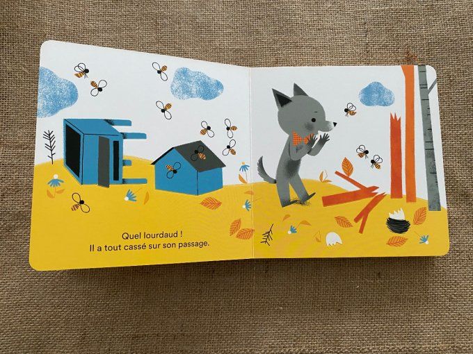 Livre Qui a volé le miel des abeilles ? Une enquête de Loulou d'occasion 