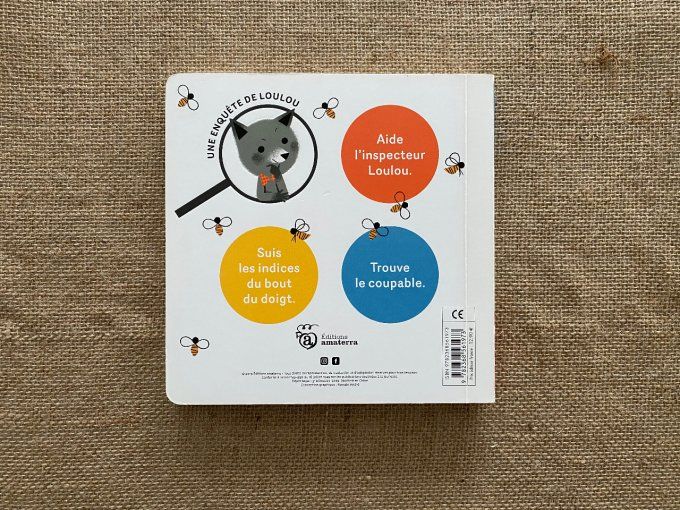 Livre Qui a volé le miel des abeilles ? Une enquête de Loulou d'occasion 