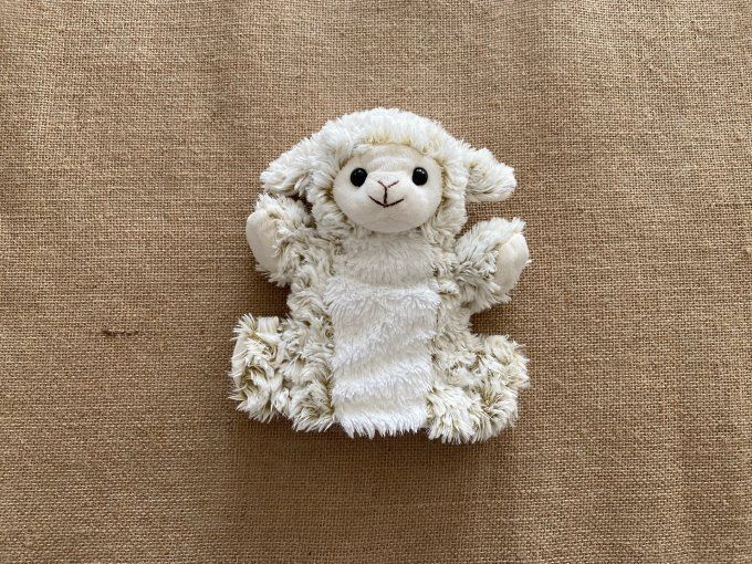 Peluche marionnette mouton Animadoo d'occasion