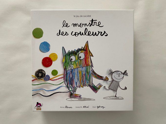 Jeu de société Le Monstre des couleurs Asmodée d'occasion