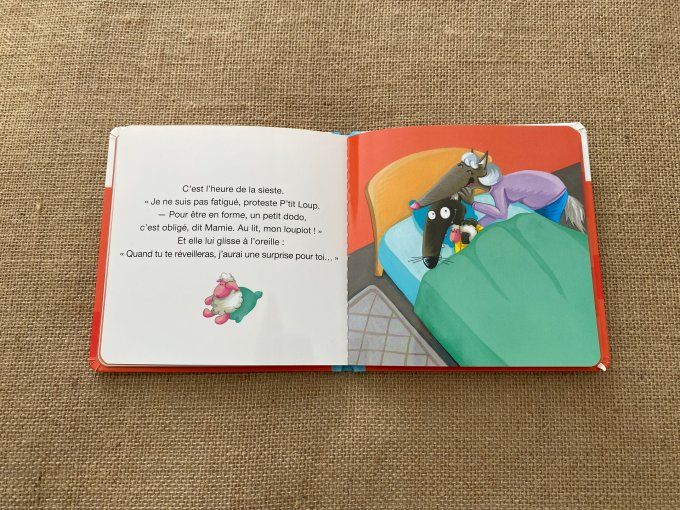 Livre p'tit loup va chez Papi et Mamie Auzou d'occasion