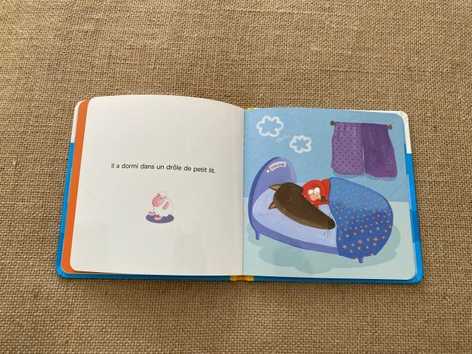 Livre p'tit loup rentre à l'école Auzou d'occasion