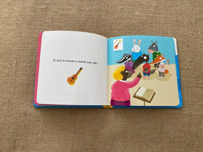 Livre p'tit loup rentre à l'école Auzou d'occasion
