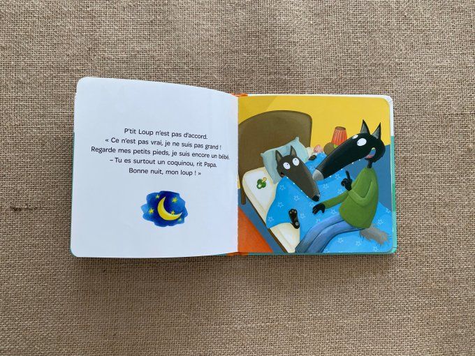 Livre p'tit loup n'a plus besoin de tétine Auzou d'occasion