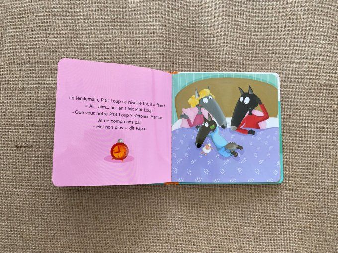 Livre p'tit loup n'a plus besoin de tétine Auzou d'occasion