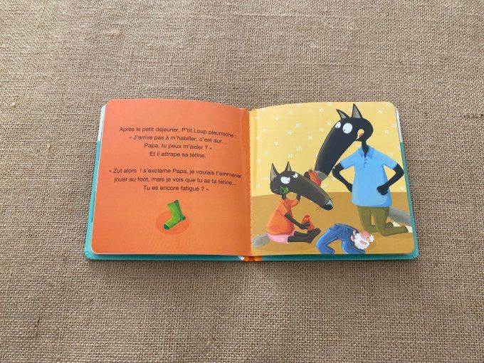 Livre p'tit loup n'a plus besoin de tétine Auzou d'occasion 
