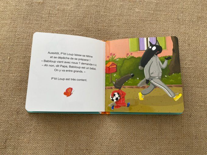 Livre p'tit loup n'a plus besoin de tétine Auzou d'occasion 