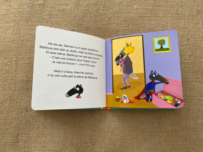 Livre p'tit loup n'a plus besoin de tétine Auzou d'occasion 