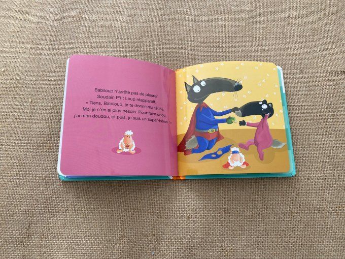 Livre p'tit loup n'a plus besoin de tétine Auzou d'occasion 