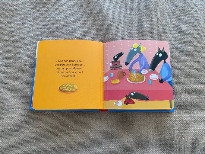 Livre p'tit loup est le roi de la galette Auzou d'occasion 