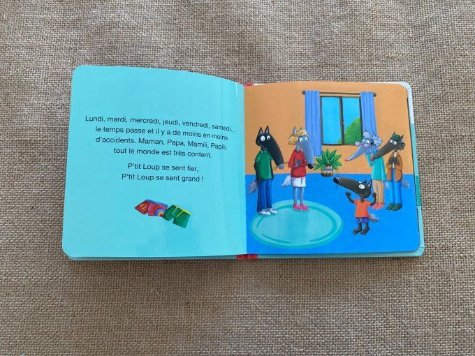 Livre p'tit loup ne met plus de couches Auzou d'occasion