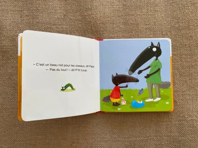 Livre p'tit loup va sur le pot Auzou d'occasion 