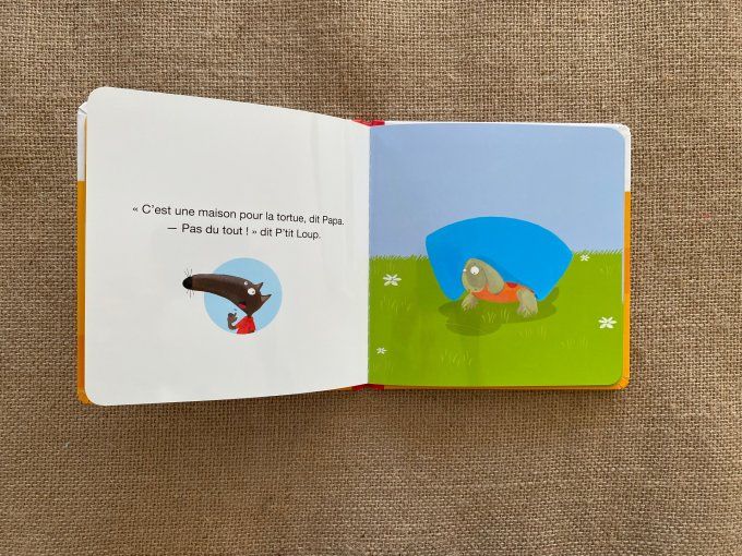 Livre p'tit loup va sur le pot Auzou d'occasion 