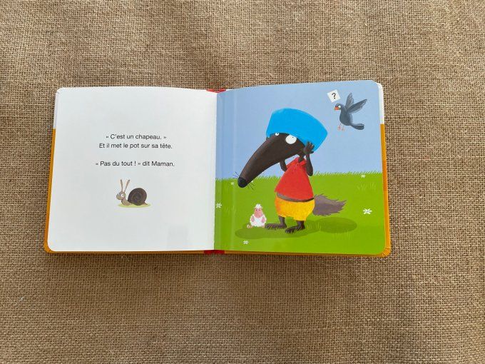 Livre p'tit loup va sur le pot Auzou d'occasion 