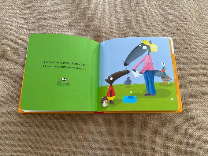 Livre p'tit loup va sur le pot Auzou d'occasion 