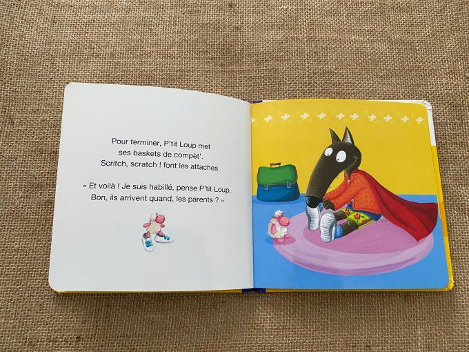 Livre p'tit loup s'habille tout seul Auzou d'occasion