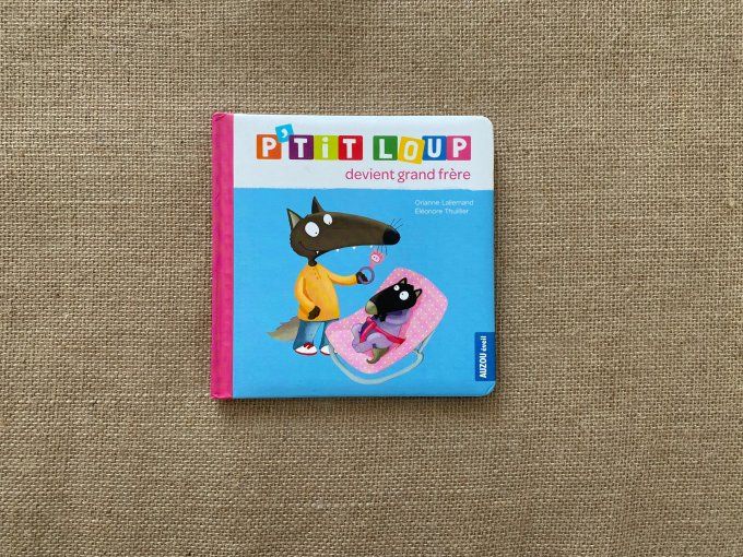 Livre p'tit loup devient grand frère Auzou d'occasion