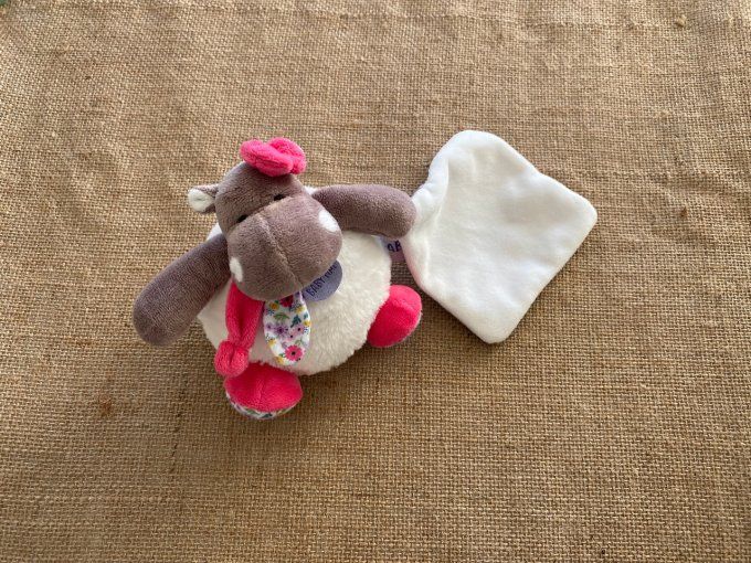 Doudou mouchoir Zoé l'hippo BN0705 Baby Nat d'occasion