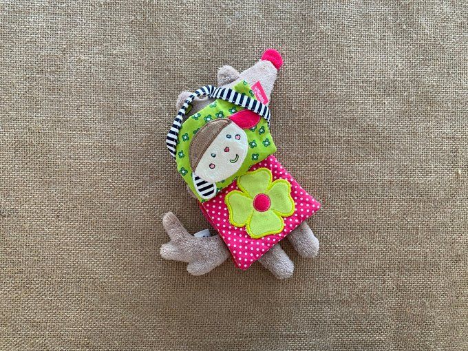 Livre d'éveil tissu souris Babysun d'occasion 