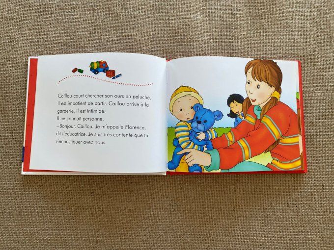 Livre Caillou va à la garderie Chouette d'occasion