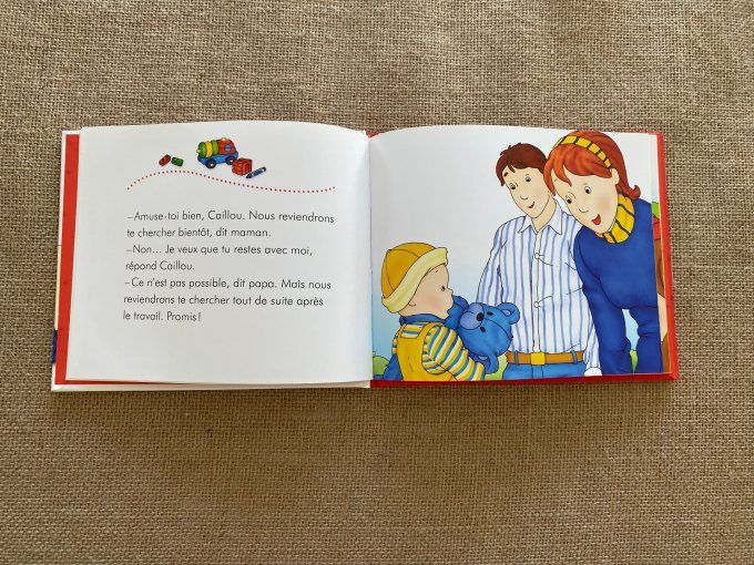 Livre Caillou va à la garderie Chouette d'occasion