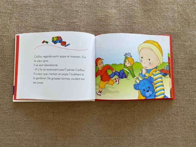 Livre Caillou va à la garderie Chouette d'occasion