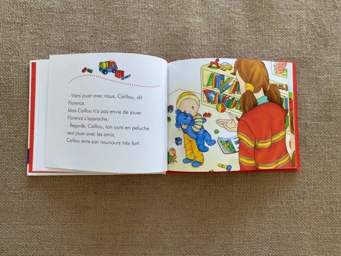 Livre Caillou va à la garderie Chouette d'occasion