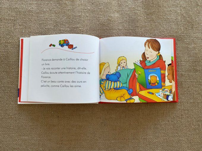 Livre Caillou va à la garderie Chouette d'occasion