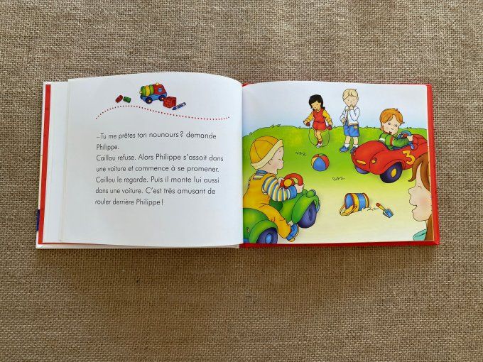 Livre Caillou va à la garderie Chouette d'occasion