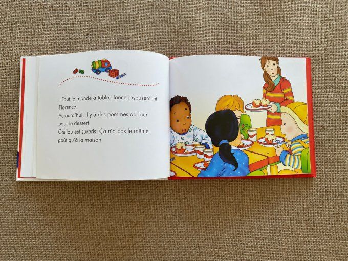 Livre Caillou va à la garderie Chouette d'occasion