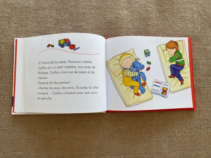 Livre Caillou va à la garderie Chouette d'occasion