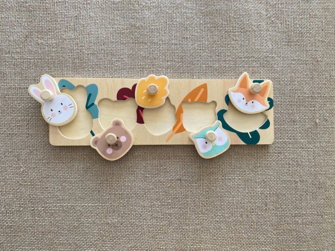 Puzzle boutons Amis de la forêt Cultura d'occasion 