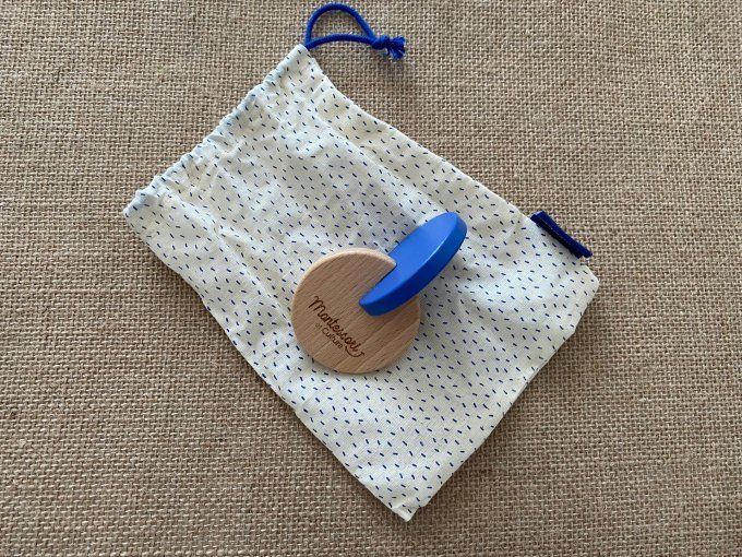 Hochet double disque sensoriel Montessori Cultura 3 mois d'occasion