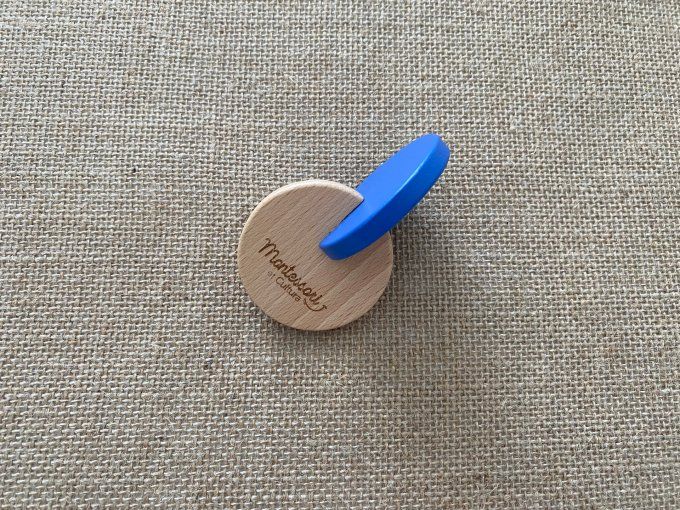 Hochet double disque sensoriel Montessori Cultura 3 mois d'occasion