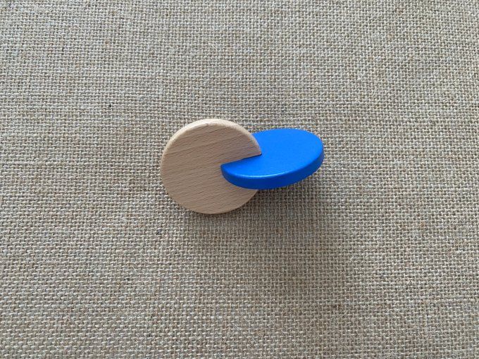 Hochet double disque sensoriel Montessori Cultura 3 mois d'occasion